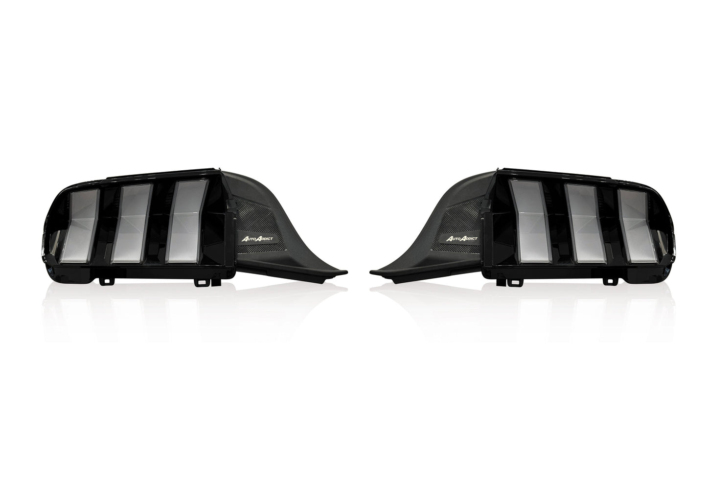 2024-2025 Mustang S650 Euro Style Taillights Amber Turn Signal Sequential