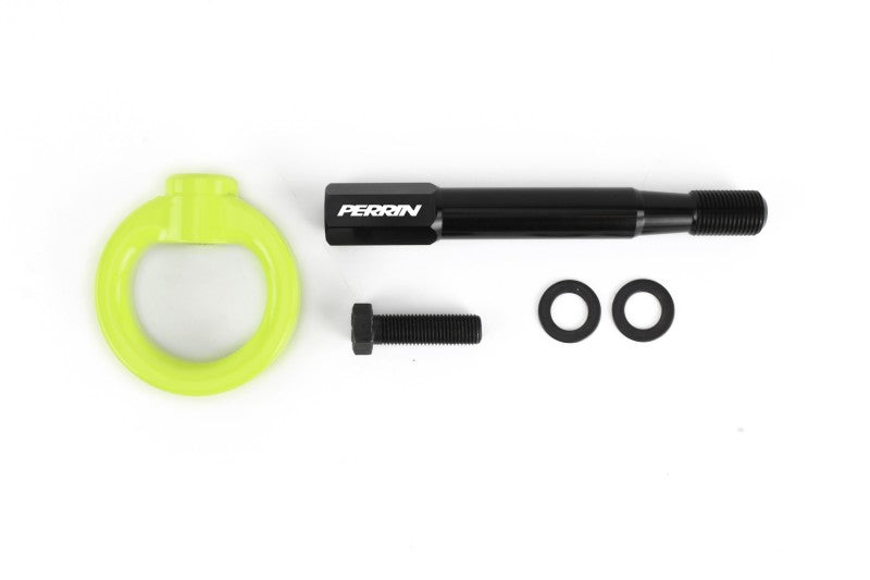 Perrin [22-25 WRX / 18-21 Crosstrek] Rear Tow Hook Neon Yellow | PSP-BDY-257NY