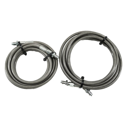 Stainless Rear Brake Line Replacement Kit For 96-00 Honda Civic w/rear drum
