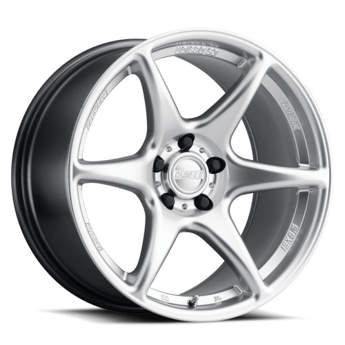 Kansei K12H KNP 15x7in / 4x114.3 BP / 25mm Offset / 73.1mm Bore - Hyper Silver