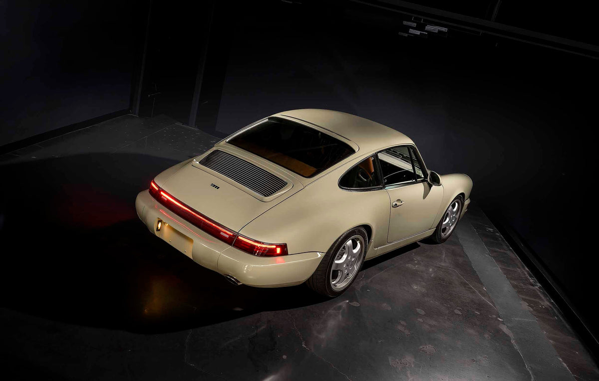 Founders LED tail lights installed on air-cooled Porsche 964
