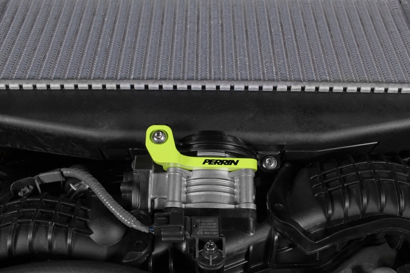 Perrin [22-25 WRX] Top Mount Intercooler Bracket - Neon Yellow | PSP-ITR-331NY