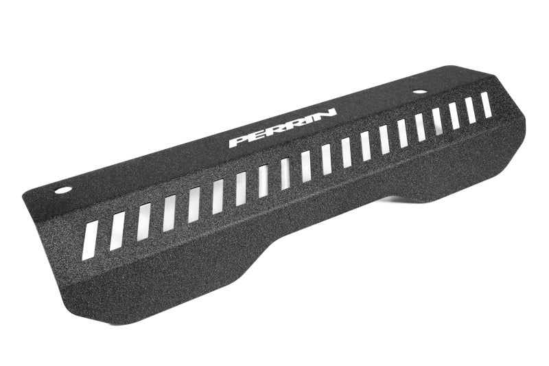 Perrin [22-25 WRX] Pulley Cover | Short Version - Works w/AOS System - Black | PSP-ENG-154BK