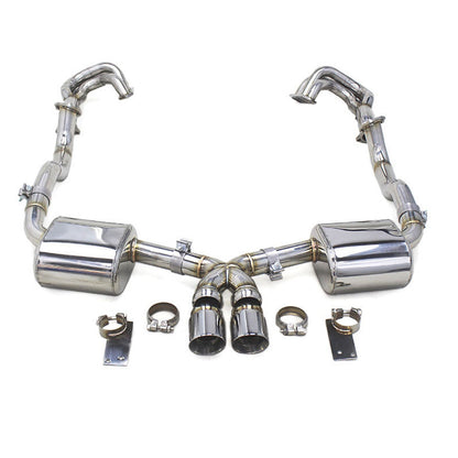Stainless Valved Catback Exhaust for Porsche Boxster S Cayman S 987 987.1