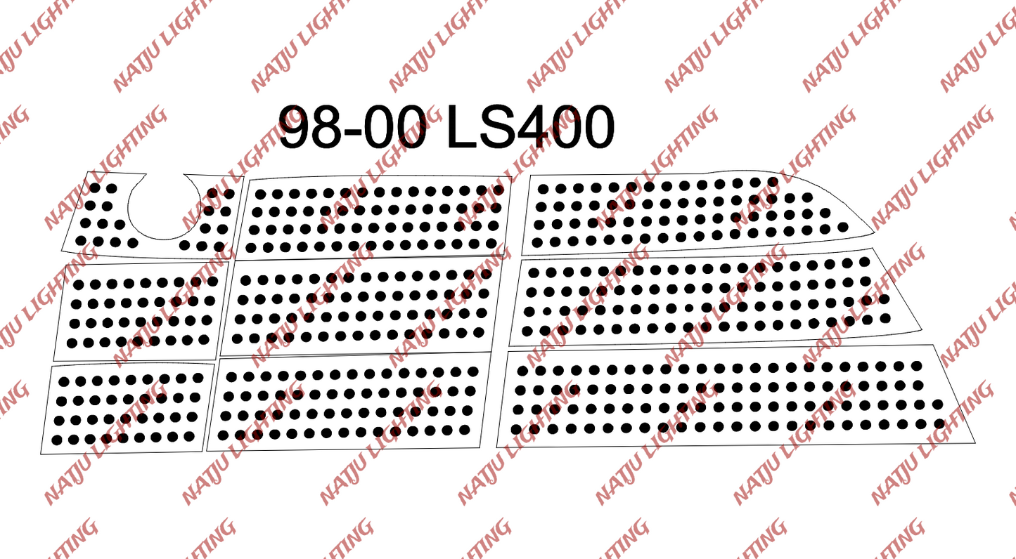 98-00 Lexus LS400 UCF20 taillight LED Boards (DIY ITEM)
