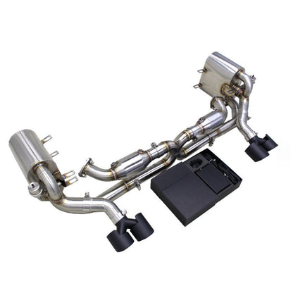 304ss Valved Catback Exhaust for Porsche 911 997.1 997.2 Carrera 4S