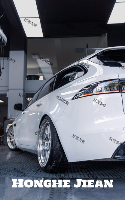 Jaguar XF clear tail lights by JIEAN Lights – photo 5