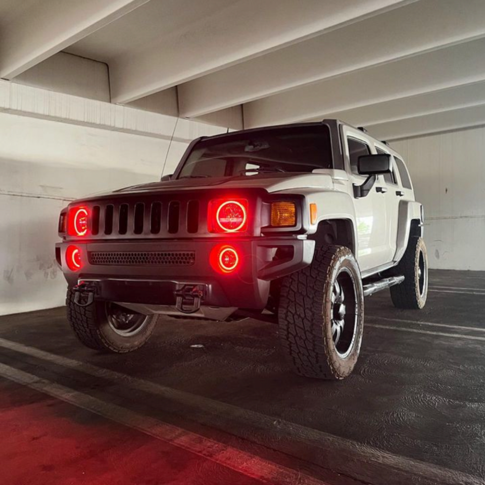 Lighting Trendz 2006-2010 Hummer H3 RGBW Halo & Fog Halo LED Kit