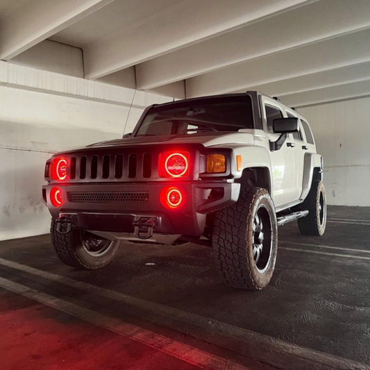 Lighting Trendz 2006-2010 Hummer H3 RGBW Halo & Fog Halo LED Kit