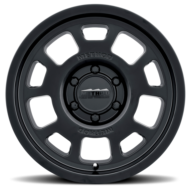 Method MR705 17x8.5 0mm Offset 5x5 71.5mm CB Matte Black Wheel