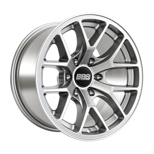 BBS TS-P 17x9in - 6x139.7 - 106.1 CB - ET0 - Satin Silver Wheel