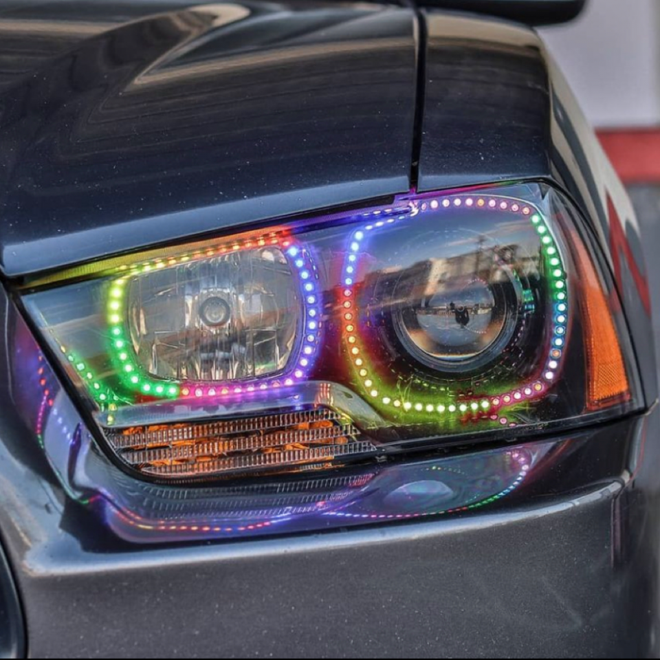 Lighting Trendz 2011-2014 Dodge Charger Flow Series Halo LED Kit