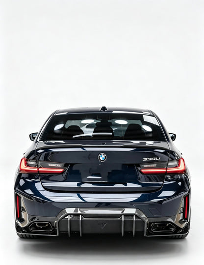 BMW 3 Series (New Body) clear venom-style tail lights by JIEAN Lights – photo 3
