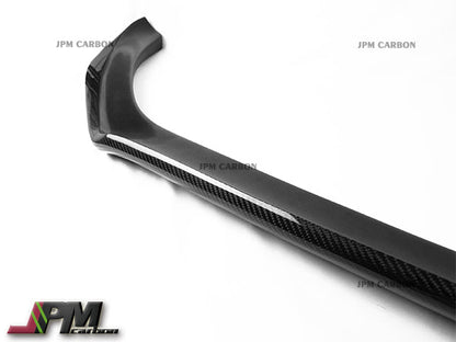 DP Style Carbon Fiber Front Add-on Lip Fits For Audi A4 B8 Facelift 2013-2015 with Standard Package