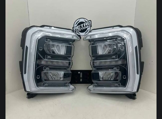 2023+ SuperDuty Clear Headlight Markers