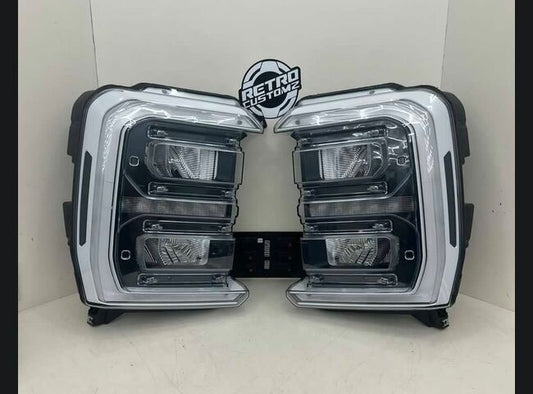 2023+ Superduty Clear Headlight Markers