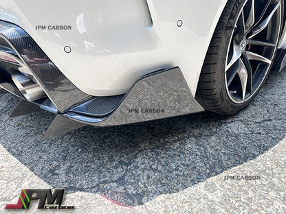 AG Style Carbon Fiber Rear Splitter Lips Fits For 2019-2026 Toyota GR Supra A90 A91 Only