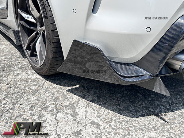 AG Style Carbon Fiber Rear Splitter Lips Fits For 2019-2026 Toyota GR Supra A90 A91 Only