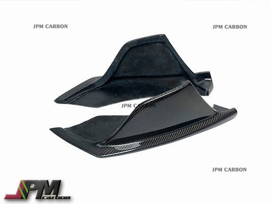 VR Style Carbon Fiber Rear Splitter Lips Fits For 2019-2026 Toyota GR Supra A90 A91 Only