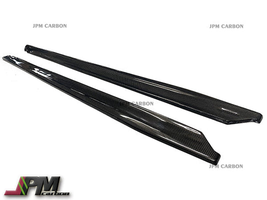 JPM R1 Carbon Fiber Side Skirt Expansion Lips for FOR 2019-2026 Toyota GR Supra A90 A91