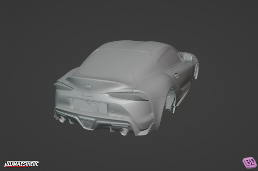 Toyota GR Supra (A90) 3D Scan (2019+)