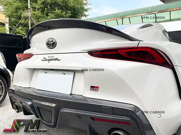 AG1 Style Carbon Fiber Trunk Spoiler Fits For 2019-2026 Toyota GR Supra A90 A91 Only