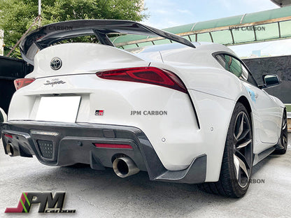 AG2 Style Carbon Fiber Trunk Spoiler Fits For 2019-2026 Toyota GR Supra A90 A91 Only