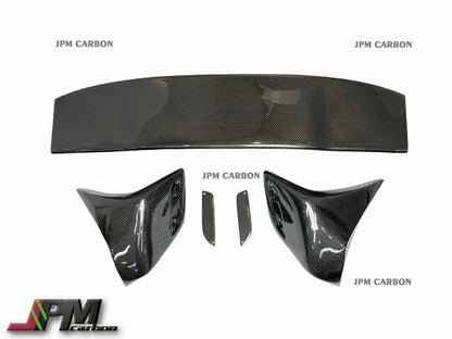 SH Style Carbon Fiber Trunk Spoiler Fits For 2019-2026 Toyota GR Supra A90 A91 Only