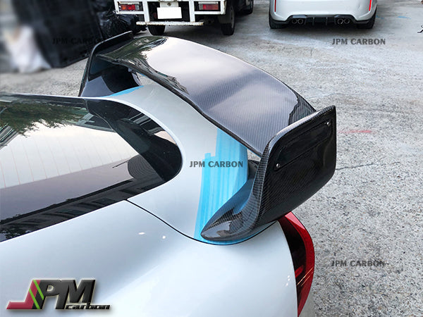 SH Style Carbon Fiber Trunk Spoiler Fits For 2019-2026 Toyota GR Supra A90 A91 Only