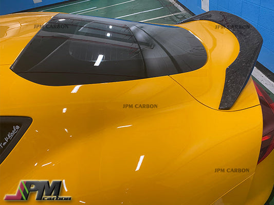 TR Style Forged Carbon Fiber Trunk Spoiler Fits For 2019-2026 Toyota GR Supra A90 A91 Only