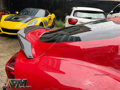 TR Style Carbon Fiber Trunk Spoiler Fits For 2019-2026 Toyota GR Supra A90 A91 Only