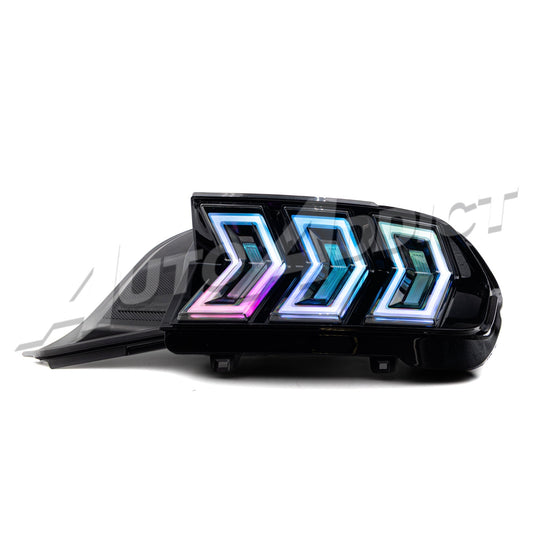 2024-2026 Mustang S650 Heritage-X™ RGB Taillights Amber Turn Signal Sequential w/ Animation