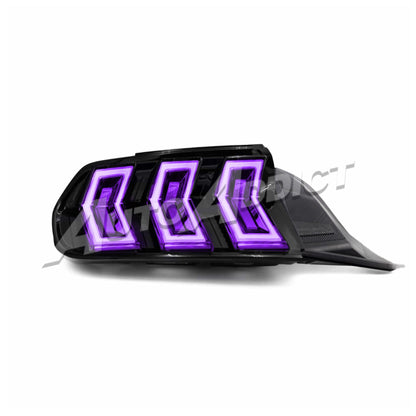 2015-2023 Mustang S550 Heritage-X™ RGB Taillights Amber Turn Signal Sequential w/ Animation