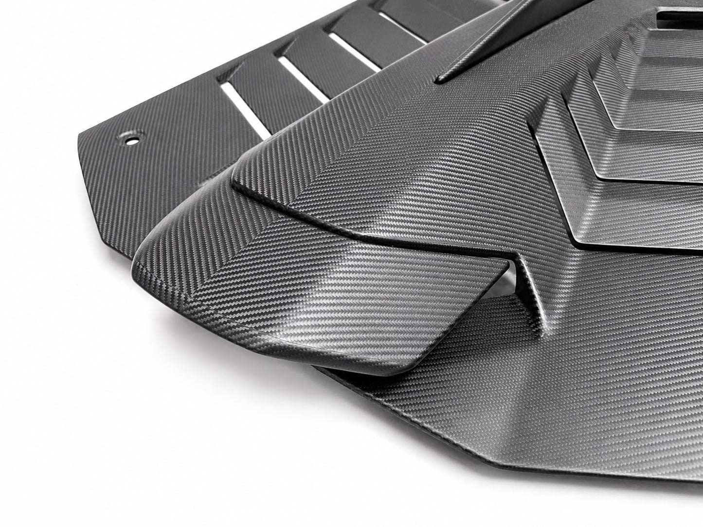 STO Lamborghini Huracan Dry Carbon Fiber Functional Rear Engine Roof Scope