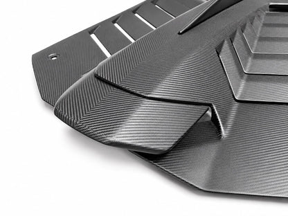 STO Lamborghini Huracan Dry Carbon Fiber Functional Rear Engine Roof Scope