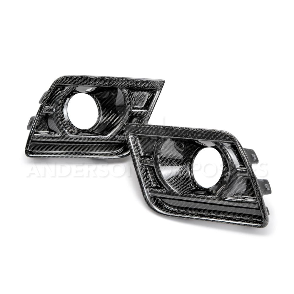 2014-2015 CHEVY CAMARO Z28 STYLE CARBON FIBER AIR DUCT BEZELS (PAIR)