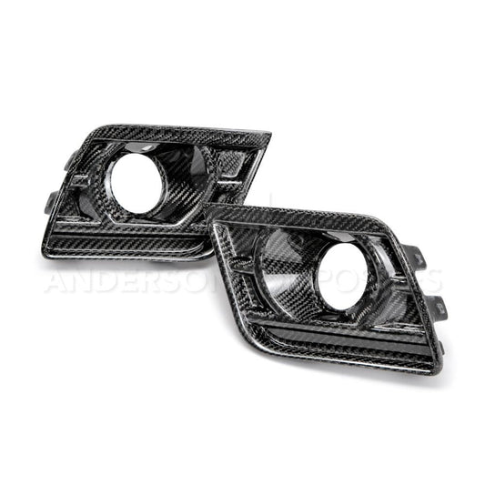2014-2015 CHEVY CAMARO Z28 STYLE CARBON FIBER AIR DUCT BEZELS (PAIR)