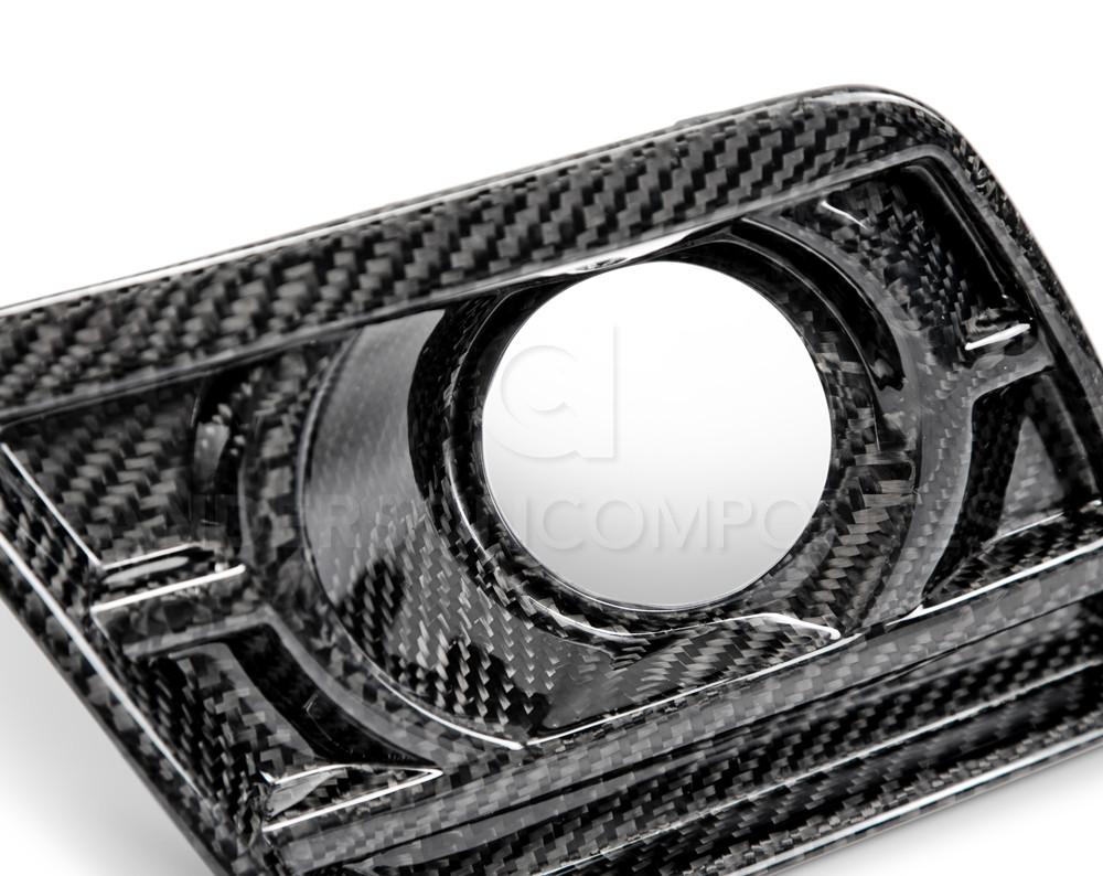 2014-2015 CHEVY CAMARO Z28 STYLE CARBON FIBER AIR DUCT BEZELS (PAIR)