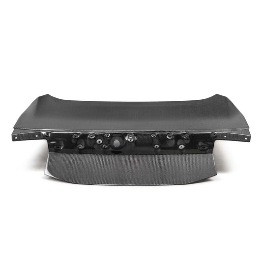 2024 + Mustang Double Sided Carbon Fiber Type OE Decklid Trunk