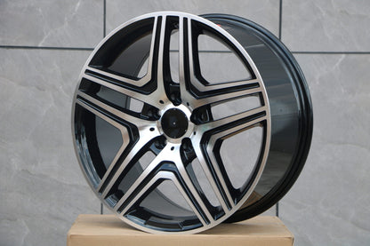 20" Wheels fits Mercedes Benz GL350 GL450 GL500 GL550 GLE350 GLE400 GLE43 GLE450 GLE53 GLE63 GLS450 GLS550 GLS63 ML350 ML500 ML550