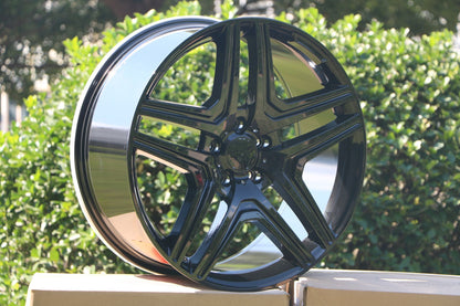22" Wheels fits Mercedes Benz G-WAGON G500 G550 G55 G63 G65 W463