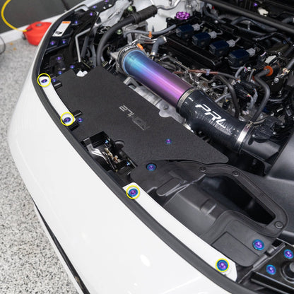 JDC Titanium Front Bumper Support Plastic Clip Replacement (2023+ FL5 Civic Type R/11th Gen Civic Si)