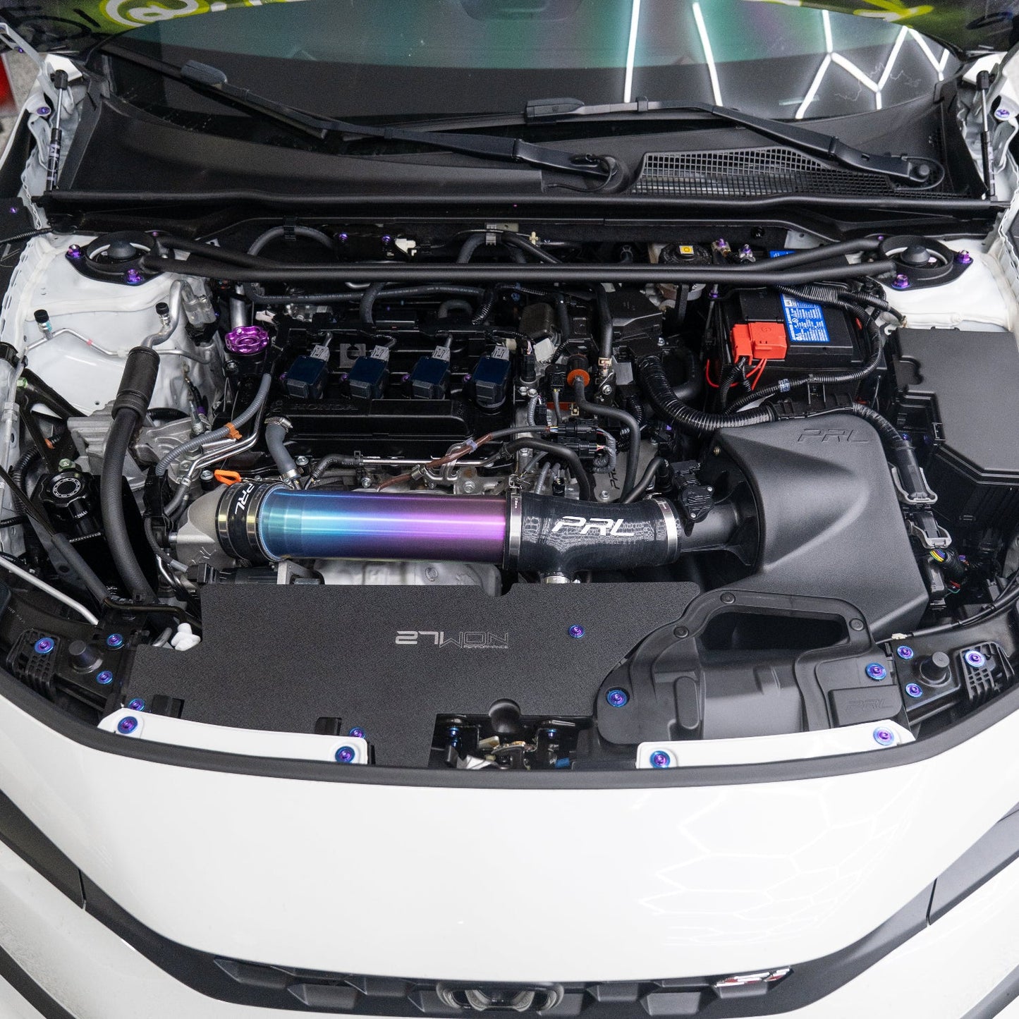 JDC Titanium Front Bumper Support Plastic Clip Replacement (2023+ FL5 Civic Type R/11th Gen Civic Si)