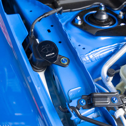 JDC Titanium Washer Fluid Pop Clip Replacement Hardware (2023+ FL5 Civic Type R)