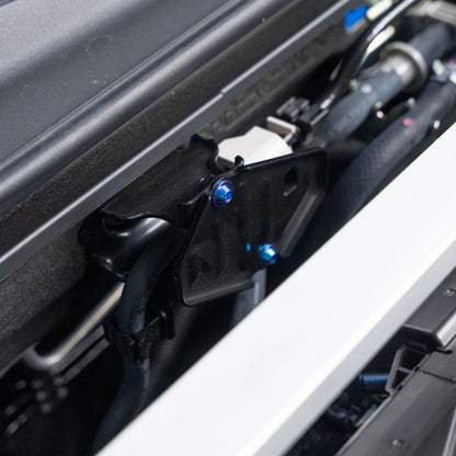 JDC Titanium Vacuum Line Area Hardware (On Firewall) (2023+ FL5 Civic Type R)