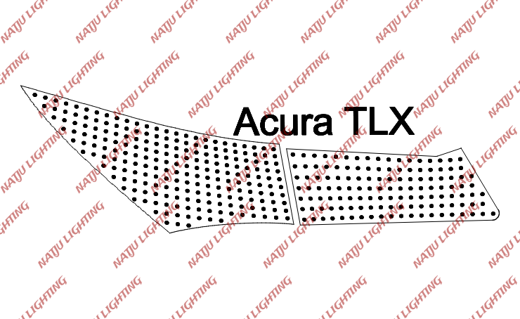 Acura TLX led panels