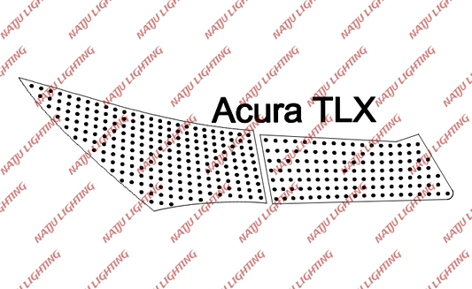 Acura TLX led panels