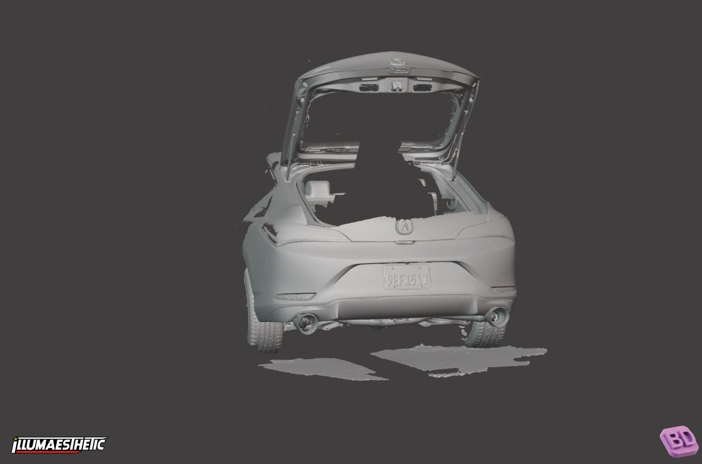 Acura Integra (DE4) 3D Scan (2021+)