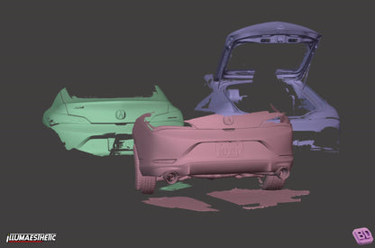 Acura Integra (DE4) 3D Scan (2021+)