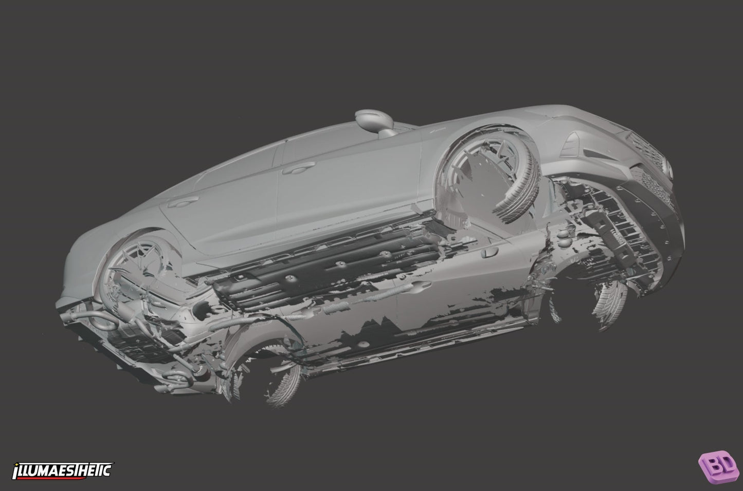 Acura Integra (DE4) 3D Scan (2021+)